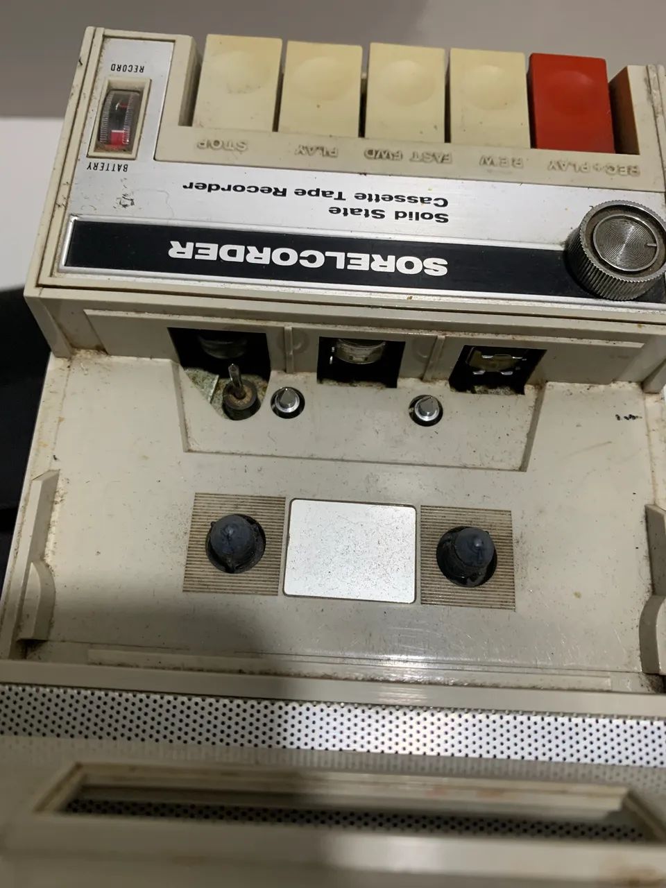Antigo toca fitas k7 cassette coder - Foto 4