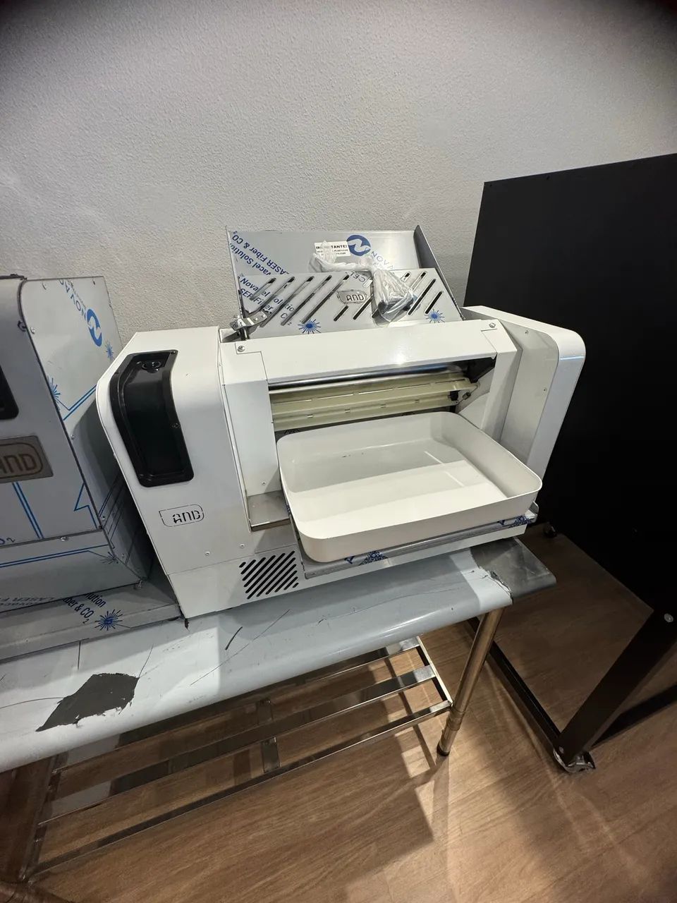 Cilindro Laminador 37cm motor 1/2cv bivolt branco  - Foto 2