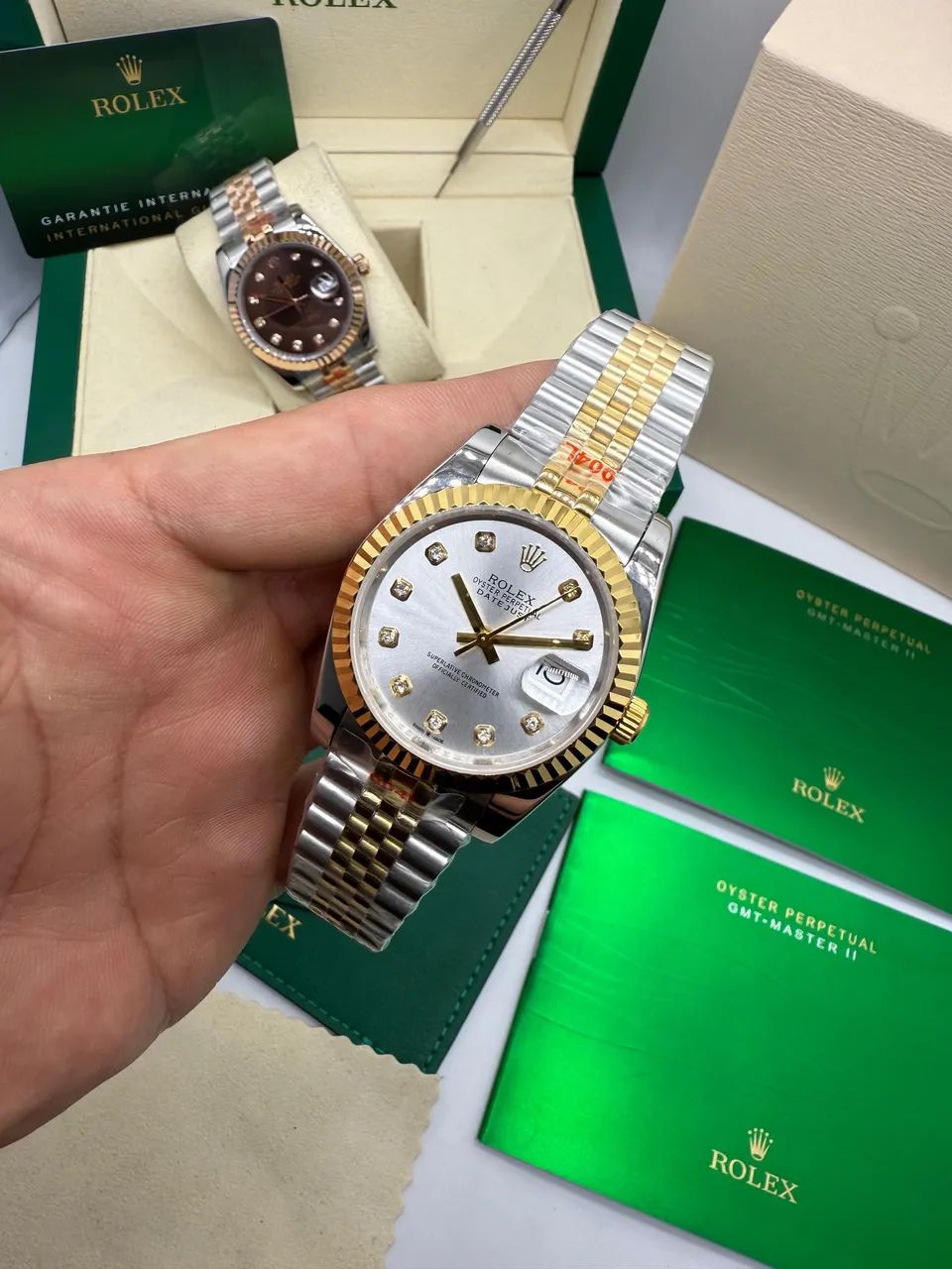 Rolex Datejust 36mm Feminino Escolha a Cor - Foto 3