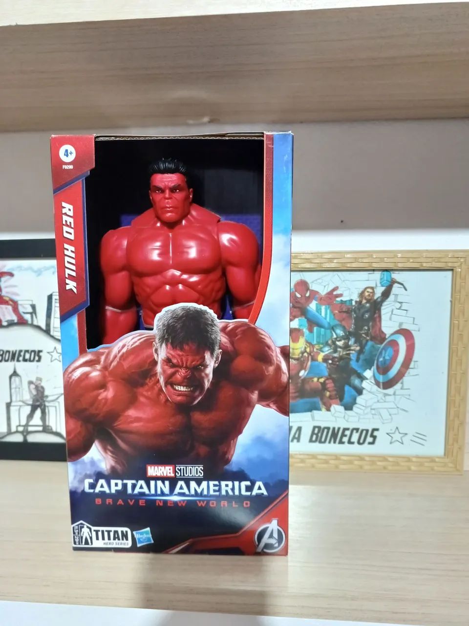 Hulk vermelho 30 cm original marca Hasbro  - Foto 2