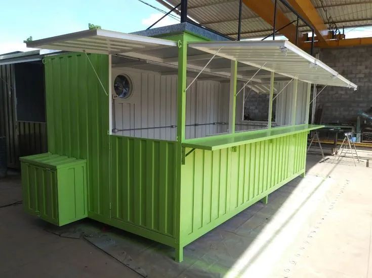Container e trailer de alimentação  - Foto 4
