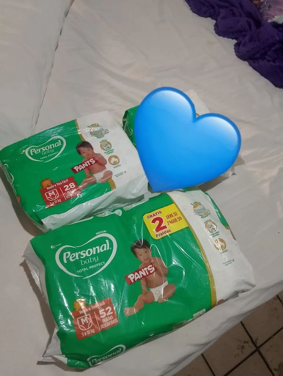 Fralda descartável 