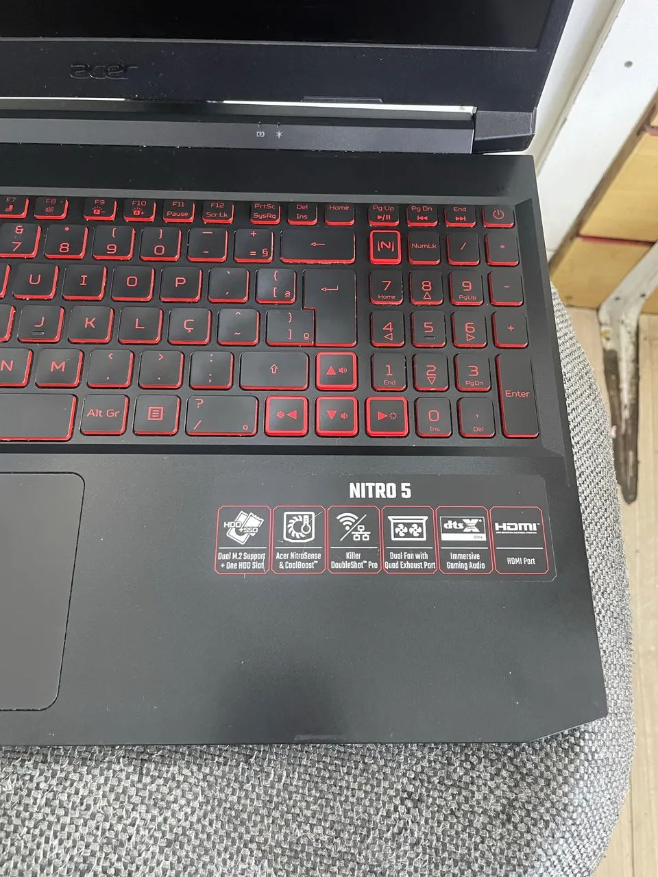 Notebook Acer Nitro 5 Core i5 11° com defeito - Foto 5