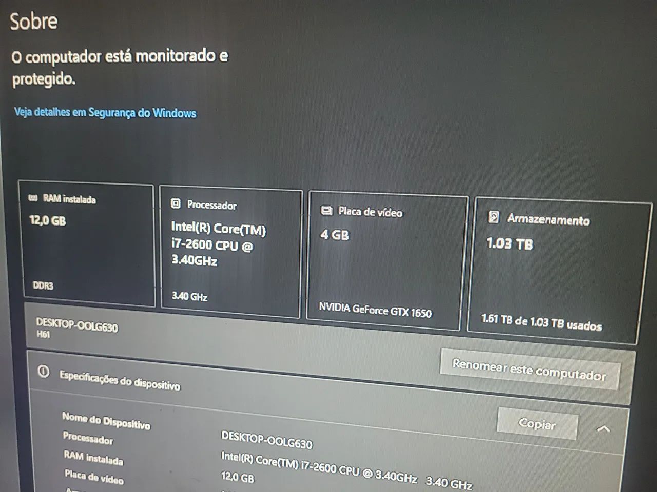 Pc gamer i7 - Foto 3