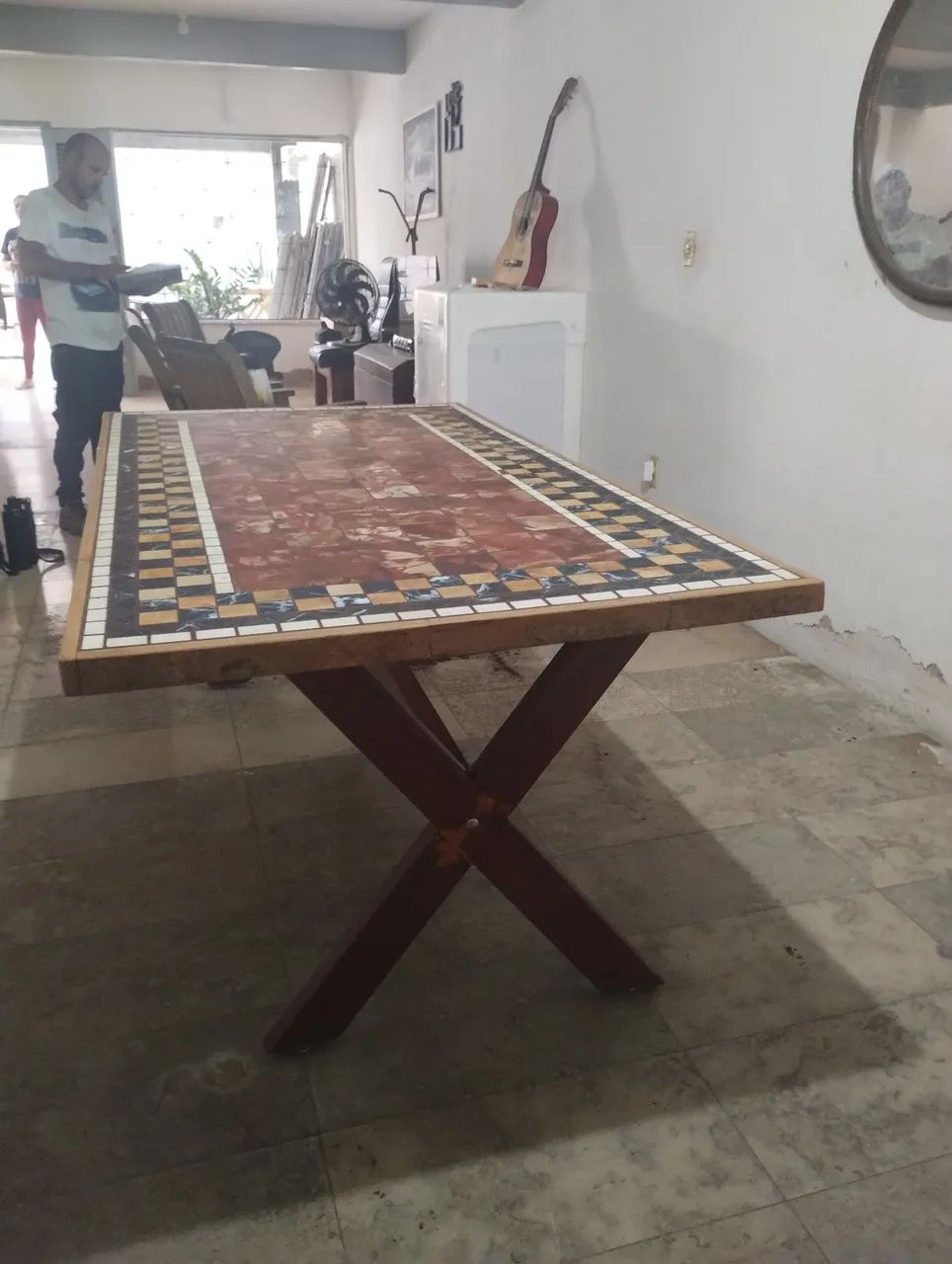Pés de mesa em madeira Massaranduba  - Foto 2