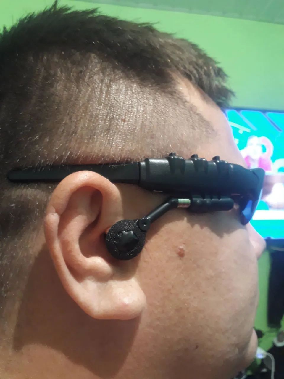 OCULOS VIA BLUETOOTH COM FONE ACOPLADO  - Foto 2
