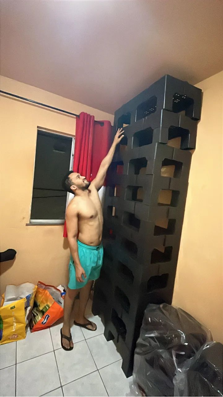 12 Pallets de plástico com prolongador - Foto 2