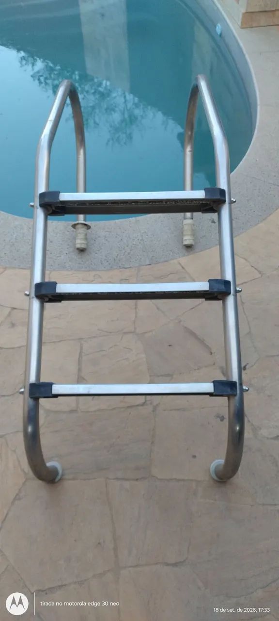 Escada para piscina sodramar 