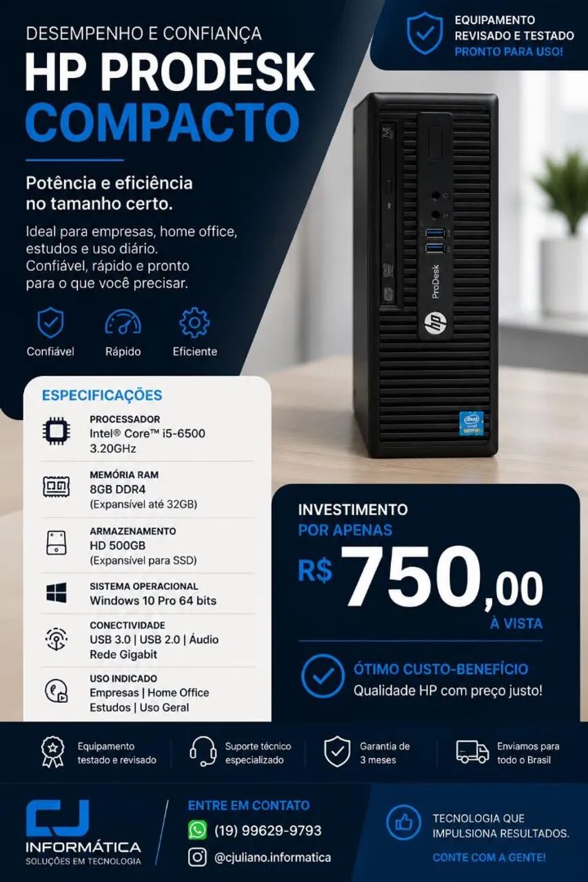 Computador HP Prodesk i5 - Foto 2