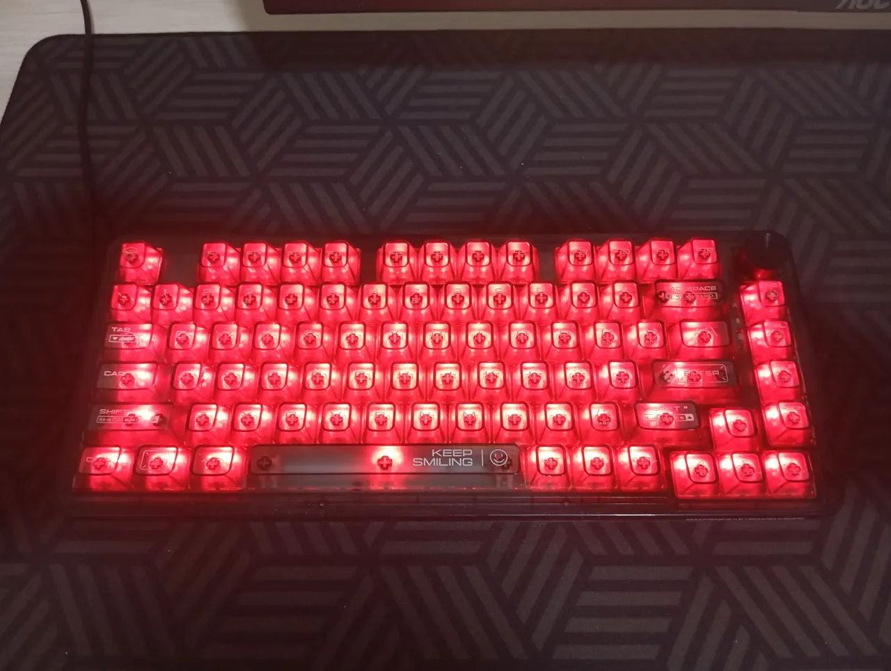 Teclado k500f-B81 RGB 