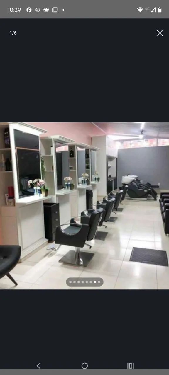 Frente de salão de beleza  com espelho e gavetas MDF resistente  - Foto 4