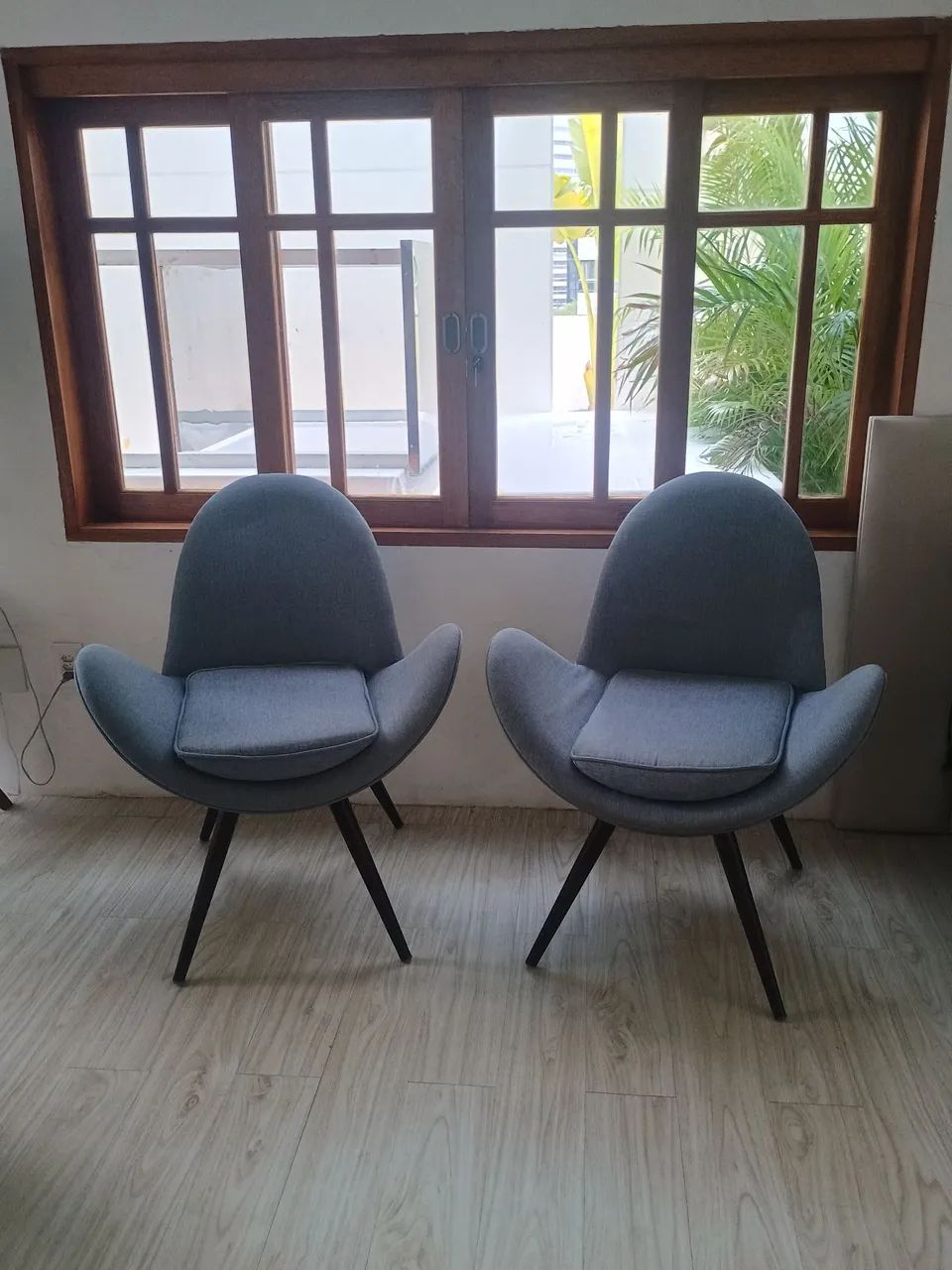 Conjunto de 2 poltronas de sala de estar  - Foto 2