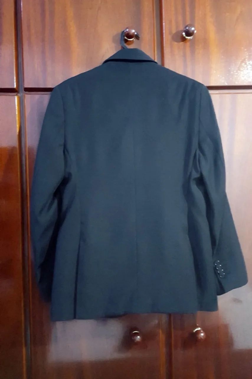 Blazer Paletó Preto, Garbo - Foto 2