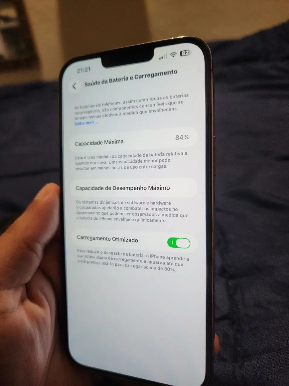 iPhone 13 Pro Max 128GB Dourado - Foto 3