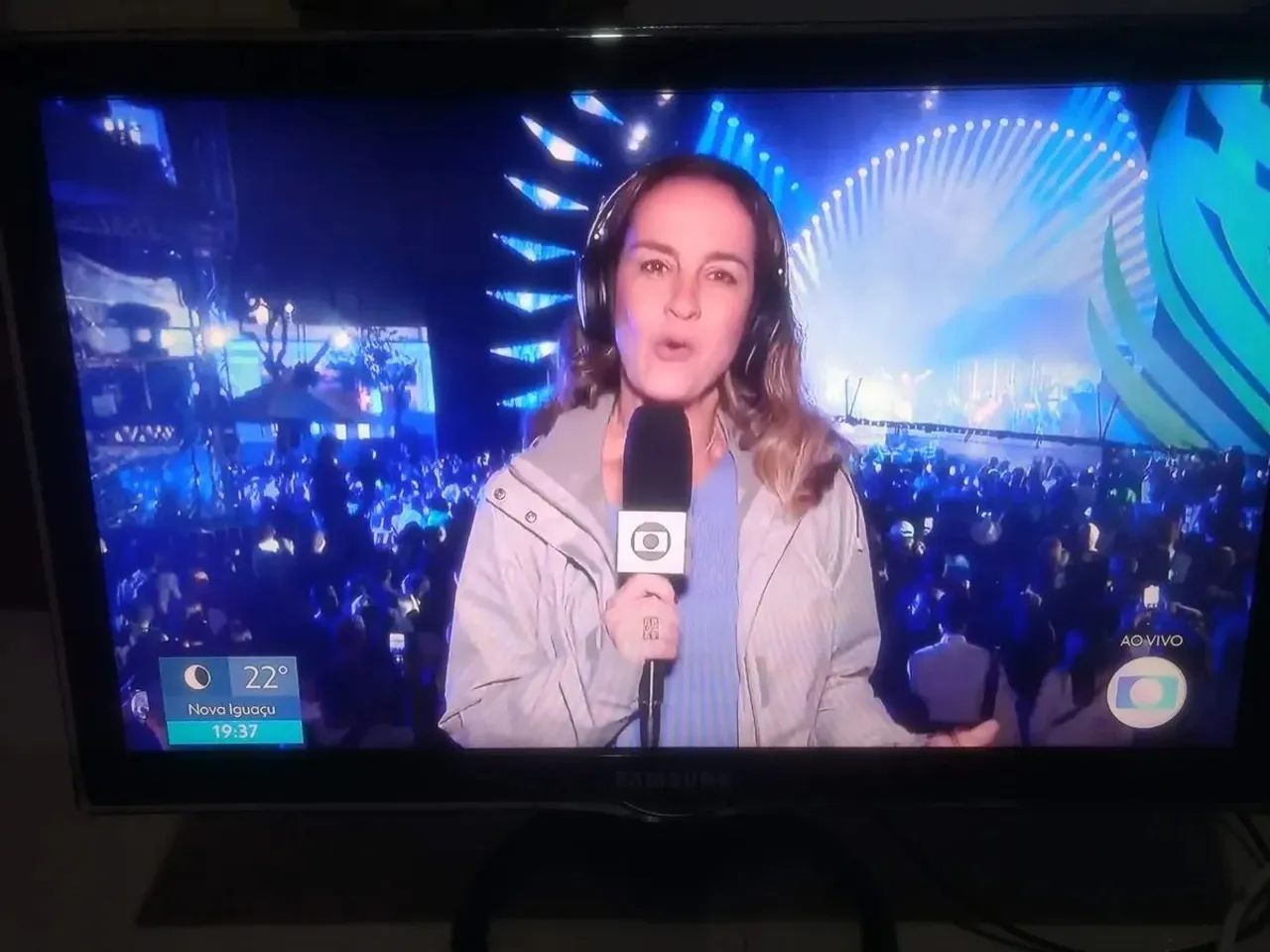 Trata-se do moMonitor TV LED de 21,5 polegadas da Samsung. - Foto 2