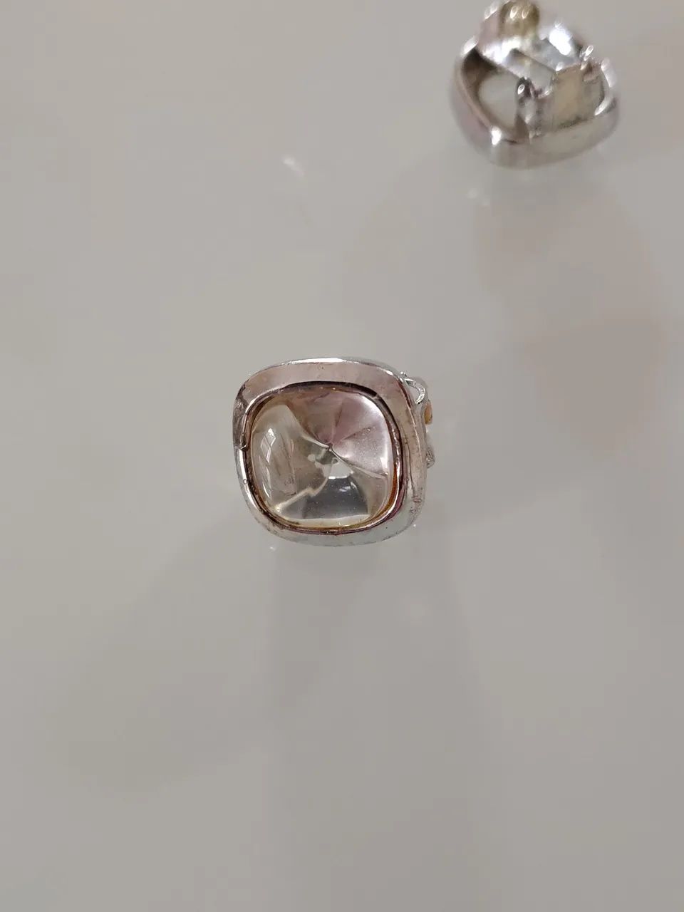 Brincas de pressão em prata  - Foto 3