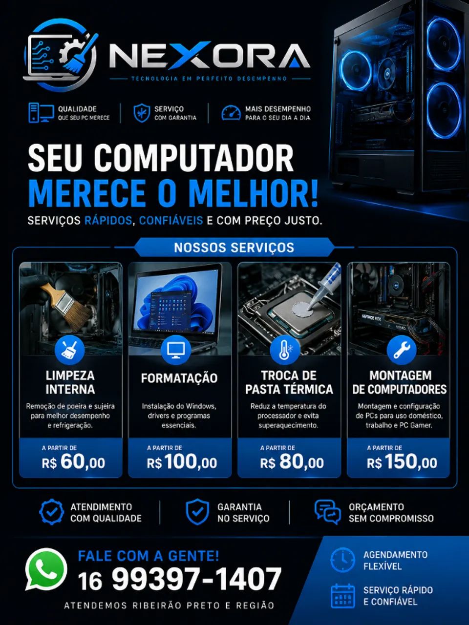 formatação computador e notebook