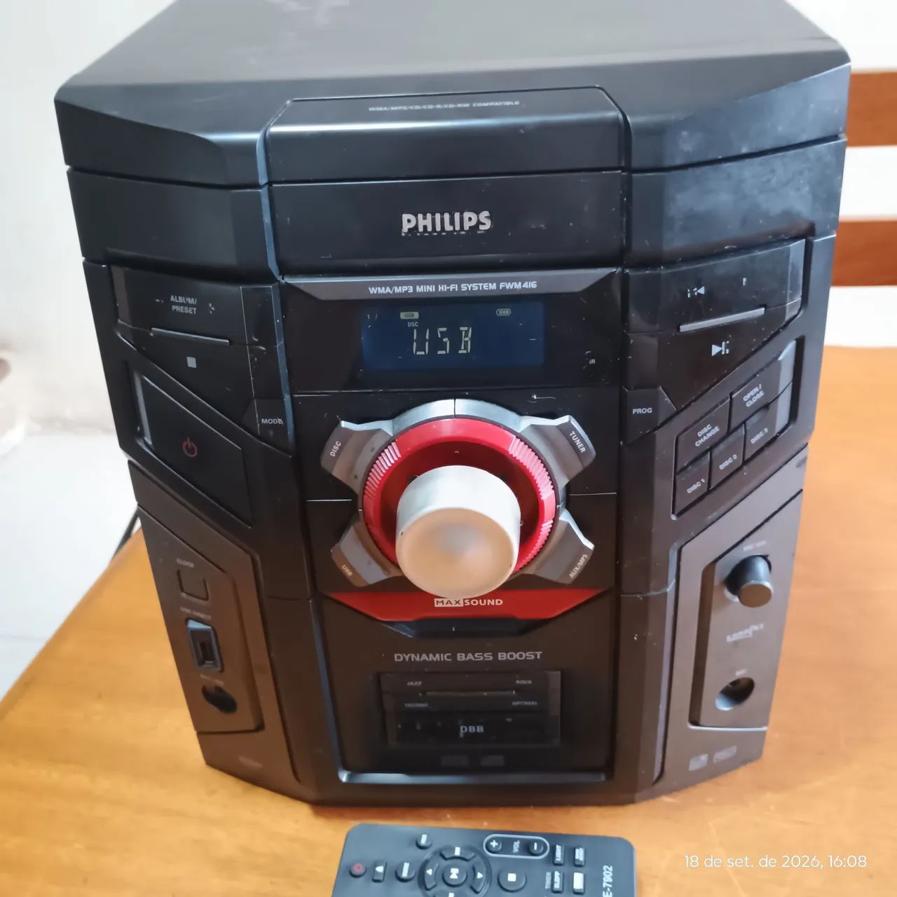 Mini Hi-Fi System Philips FWM416  - Foto 4