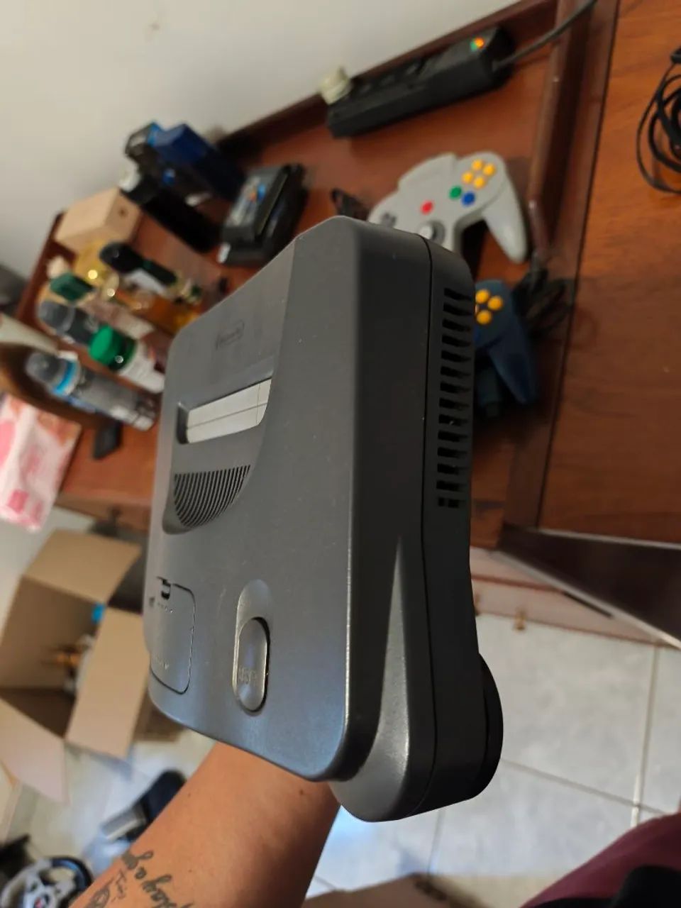 Nintendo 64 + everdriver e 2 controles  - Foto 5
