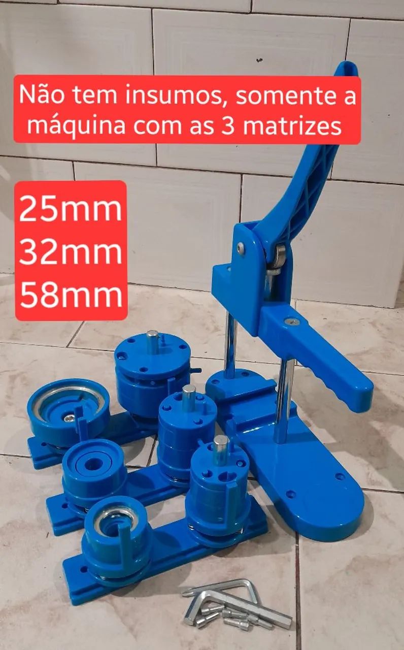 Máquina de Botton C/ 3 Matrizes - Foto 5