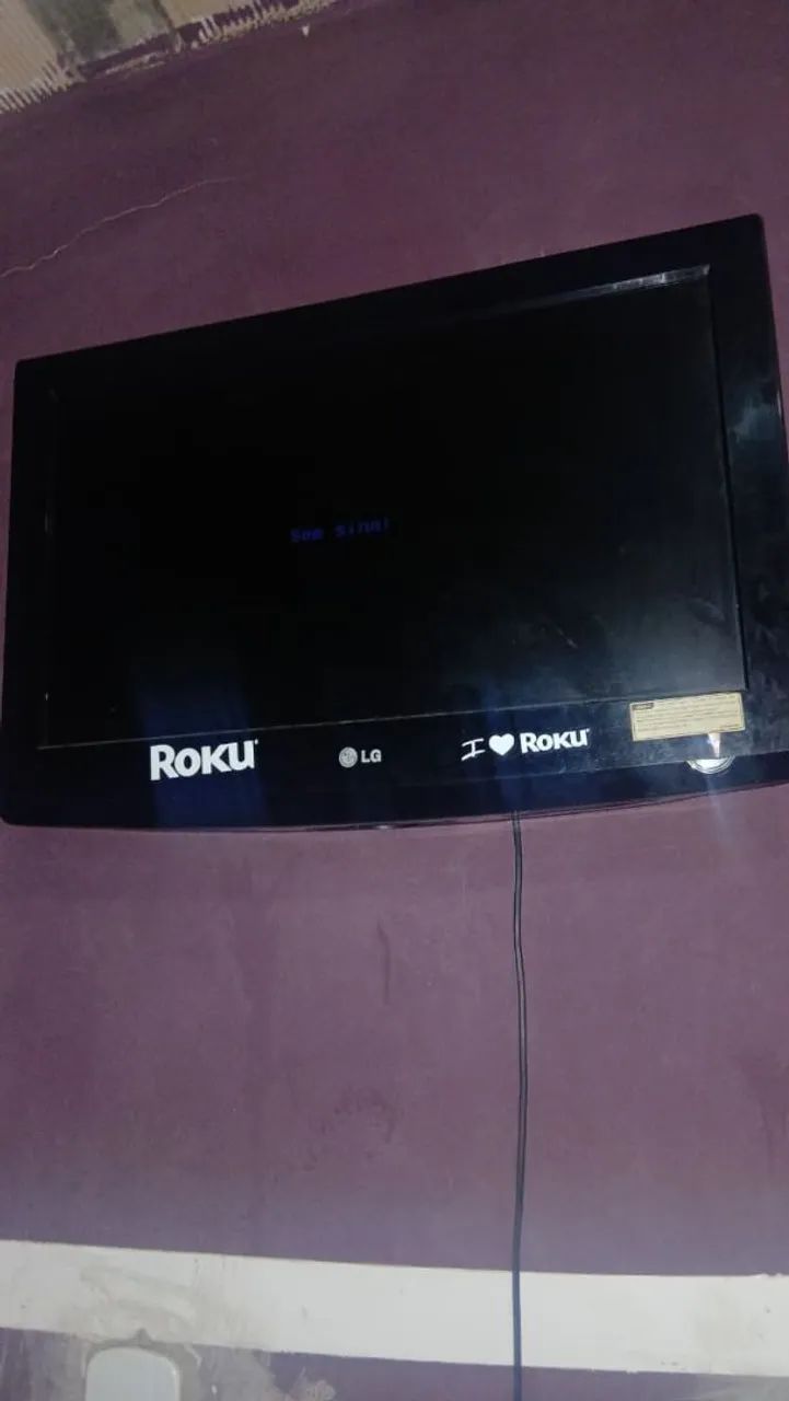 A TV está com uma linha na tela e funciona normalmente. - Foto 2