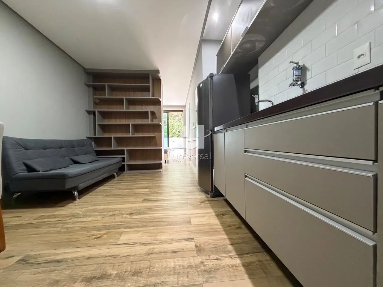 Studio com área externa para locação no Cascatinha. - Foto 2
