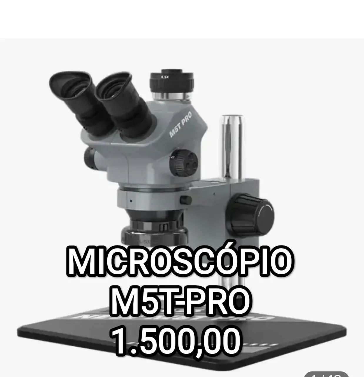 Vendo Microscópio M5T-PRO  - Foto 4
