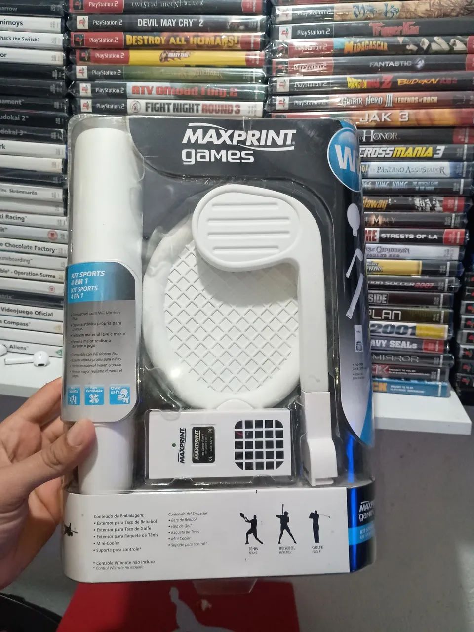 Kit acessórios para Nintendo wii 