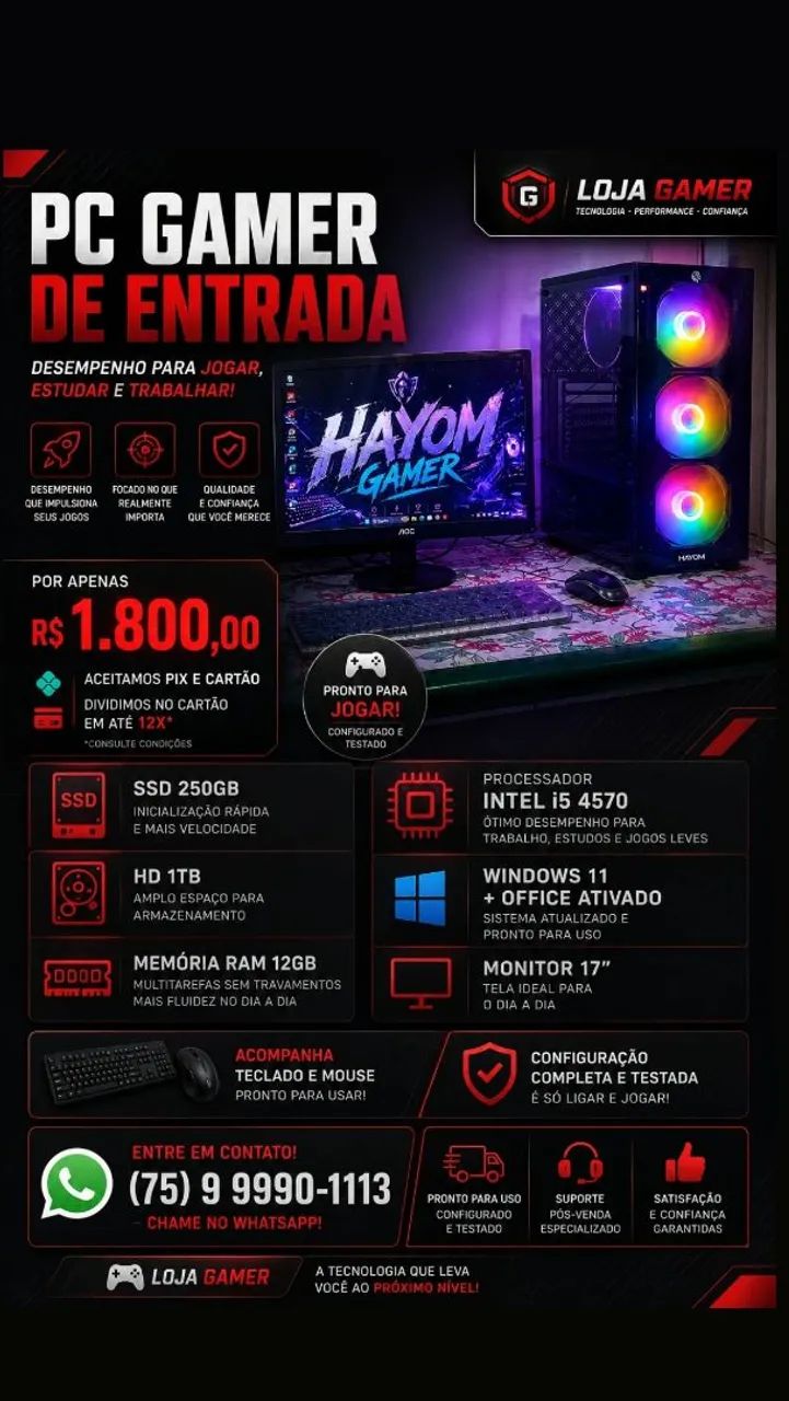 COMPUTADOR COMPLETO - Foto 4