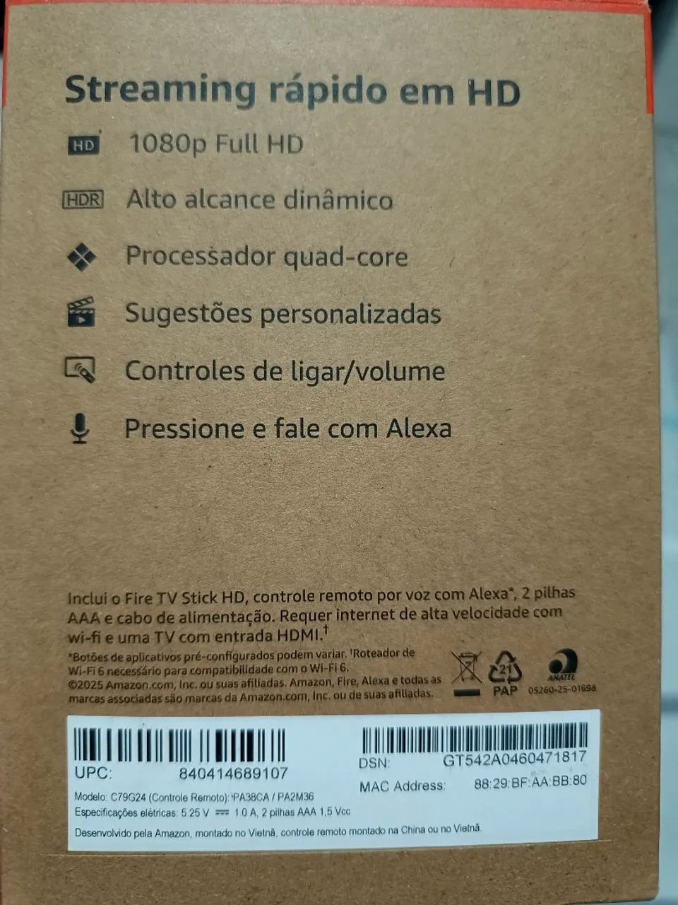 Fire Stick TV HD nova geração (já com app xbox disponível).  - Foto 2