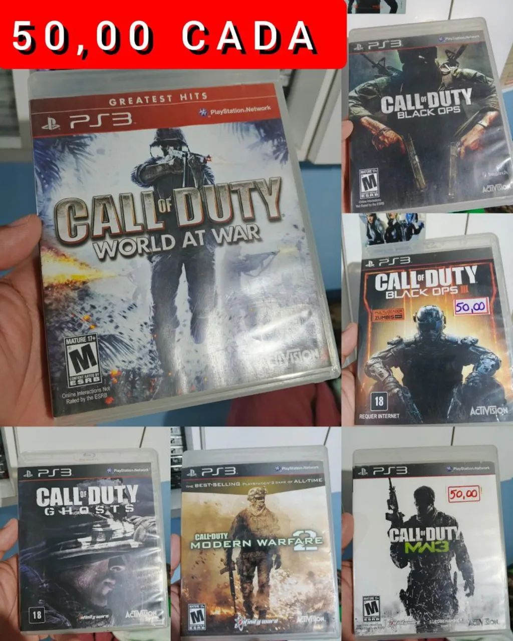 PS3 - Jogos seminovos  - Foto 2