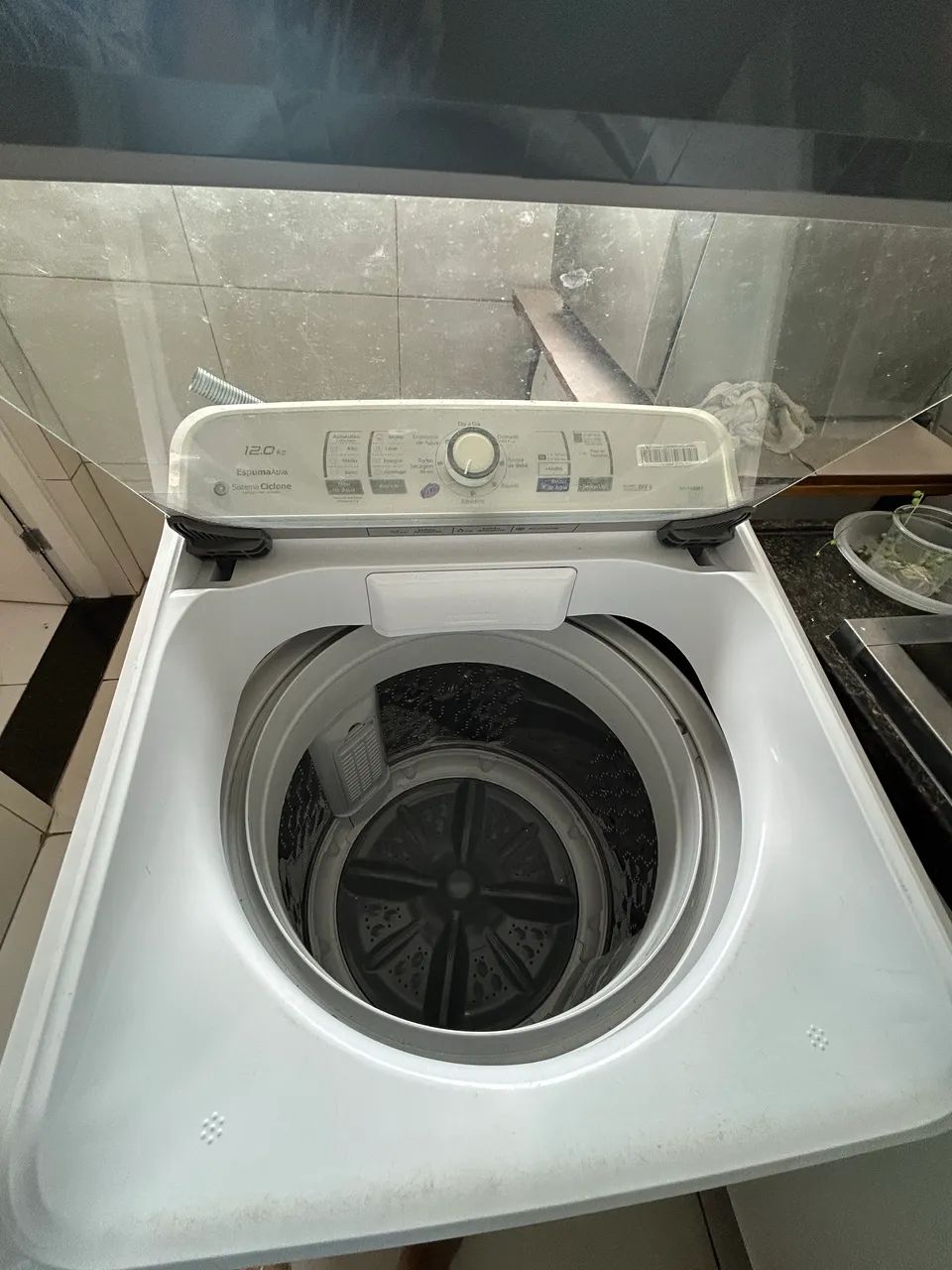 Lavadora Panasonic 12kg. Em Ótimo estado - Foto 2