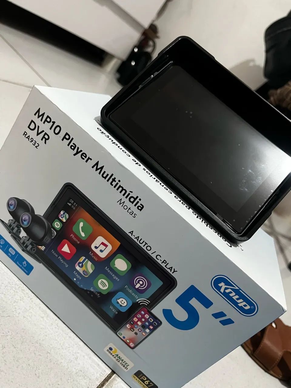 Multimídia para moto 