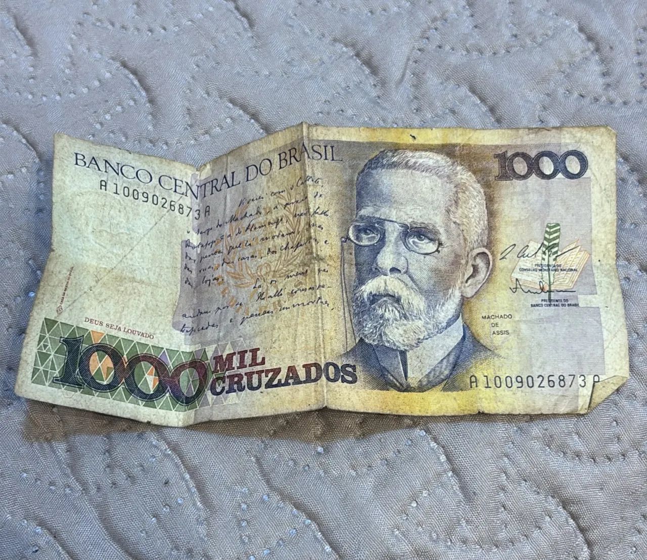 Cédula Antiga de Cruzeiro  - Foto 2