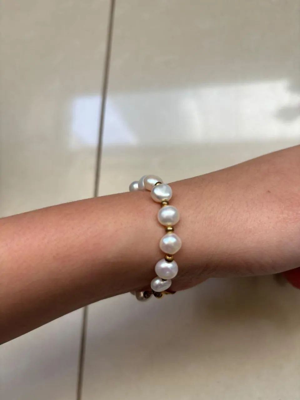 Pulseira dourada Flávia Fróes - Foto 4