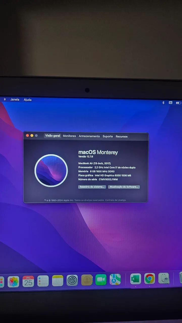 MacBook Air 13" i7 | Perfeito p/ Produção Musical e DJs (Ableton + Logic Pro) - Foto 3