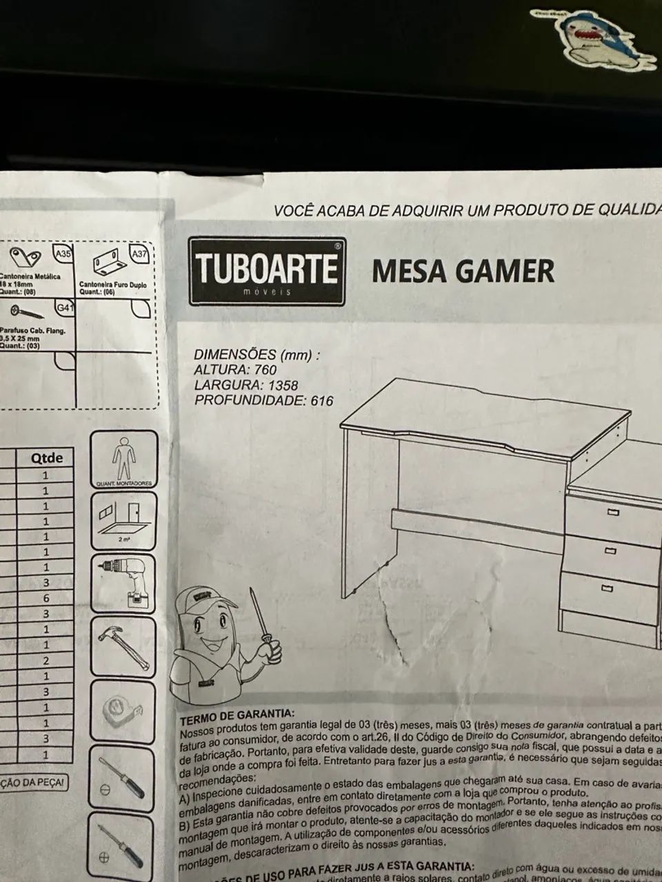Mesa gamer - Foto 3