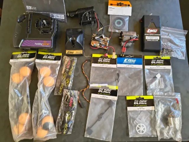 lote peças Aero e helimodelismo - Foto 3