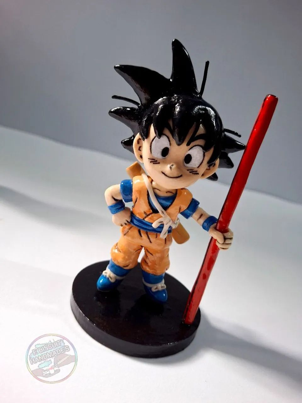 Goku dragon ball dama em biscuit - aceito encomendas  - Foto 2