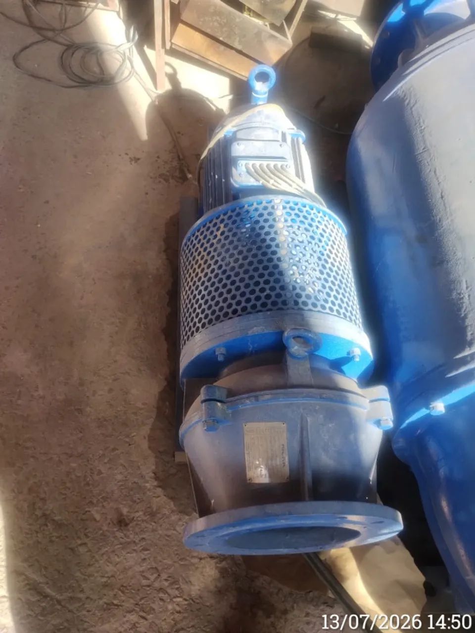 Bomba anfíbio Higra: 18mca, 40cv, 360kg, 1750rpm, Série 1310, Modelo: M1 230/400