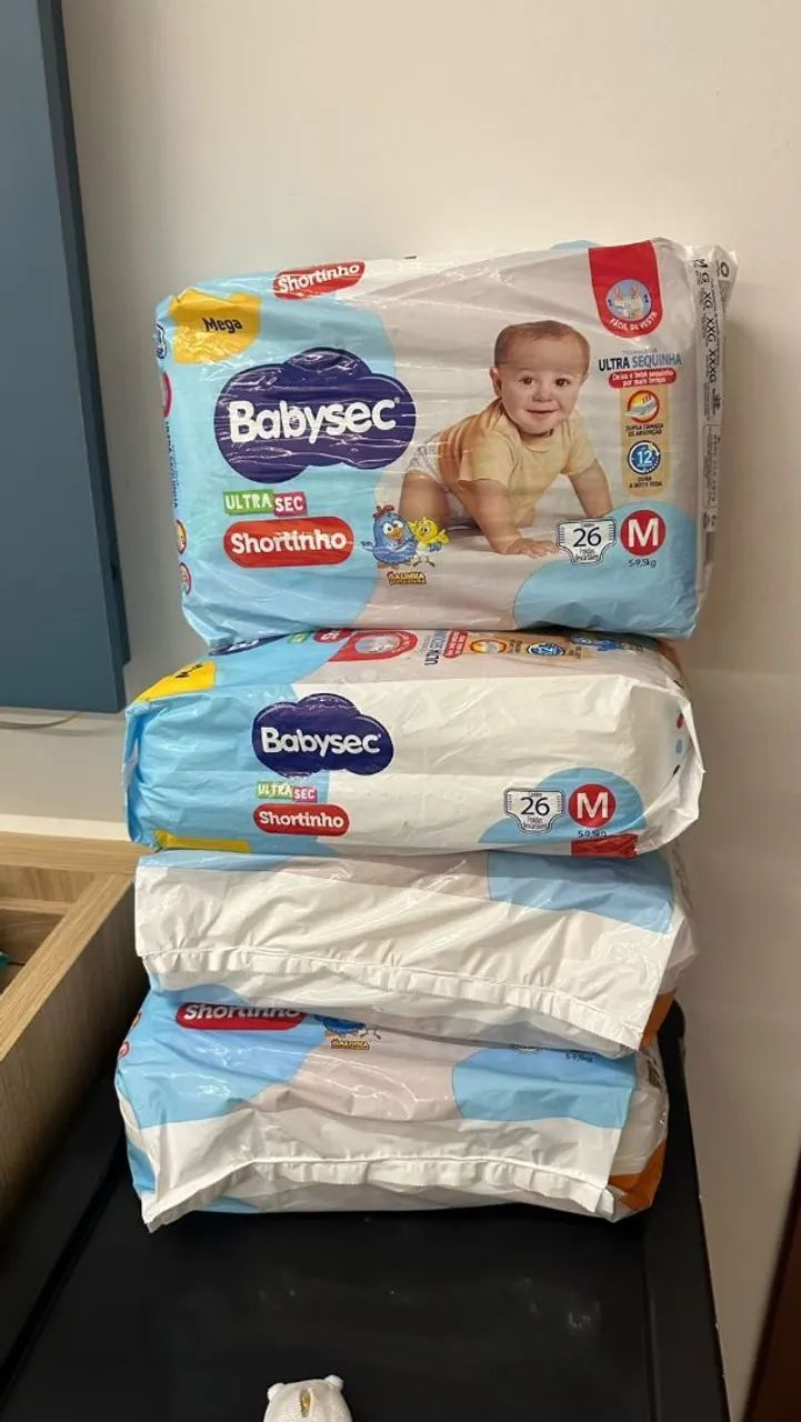 Fraldas descartáveis para bebê  - Foto 4