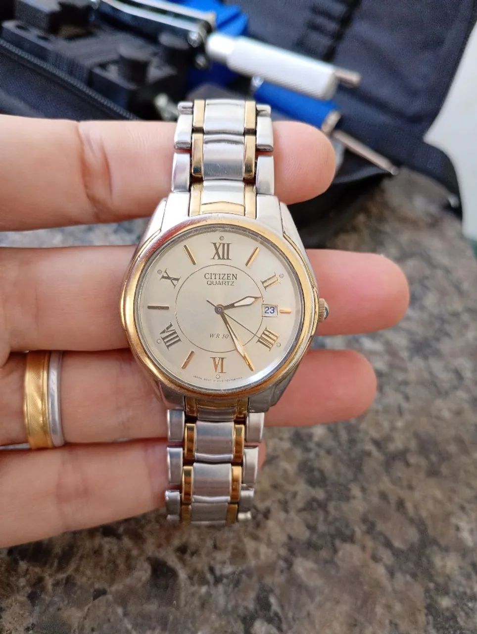 Relógio Citizen Quartz Vintage  - Foto 4