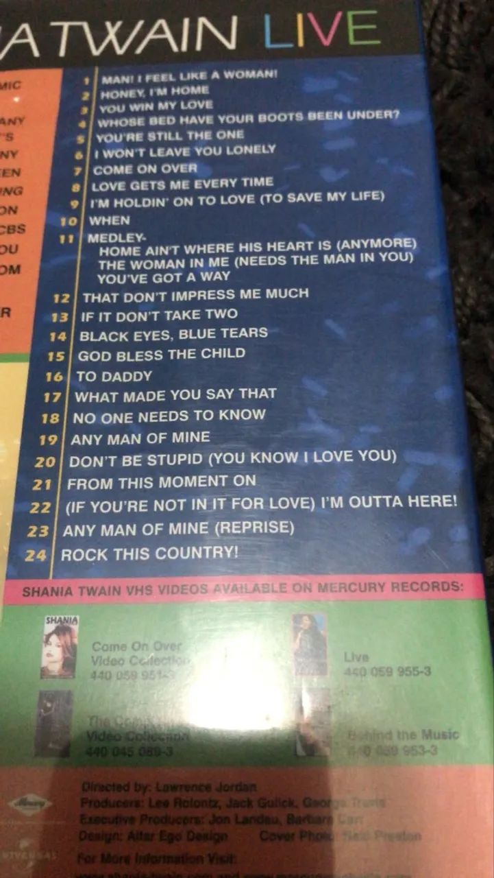 Dvd Importado Shania Twain Live - Midia Dourada Excelente qualidade - Foto 3