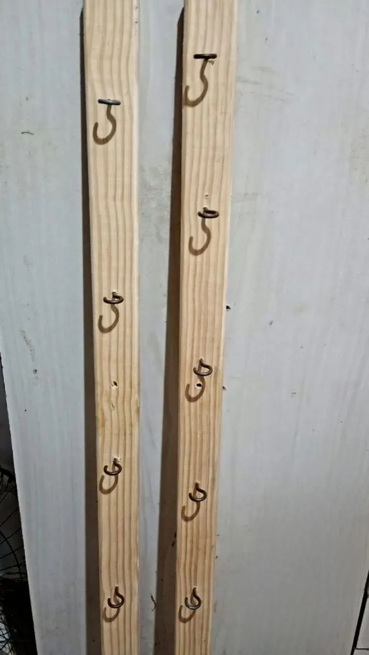 Cabideiro de parede (conjunto)