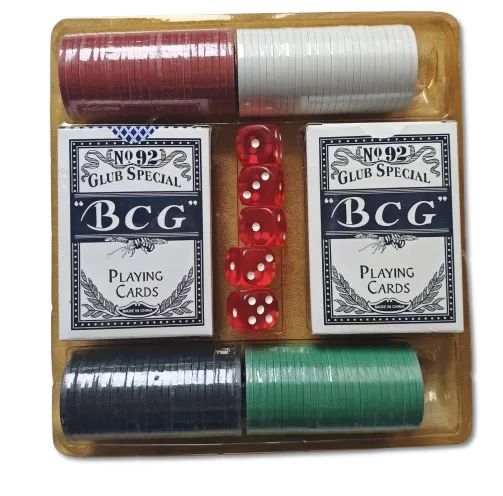  Kit de Poker com 100 fichas
