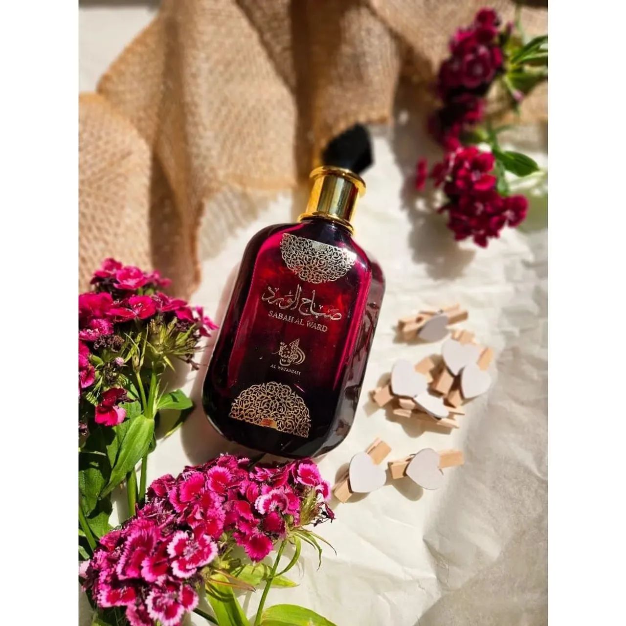 Perfume Árabe Sabah Al Ward 100ml - Al Wataniah - Foto 3