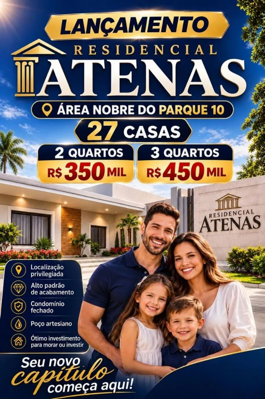 CASAS 2 QUARTOS 270MIL E 3 QUARTOS 450 MIL - Foto 2