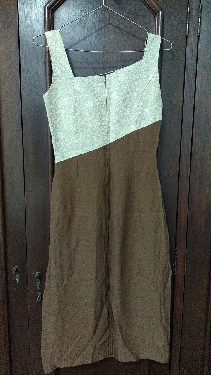 Vestido de festa marrom  - Foto 4