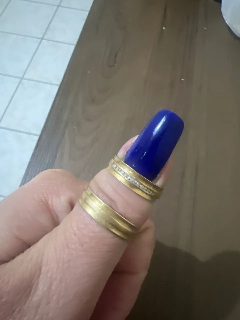Aliança ouro 18k 