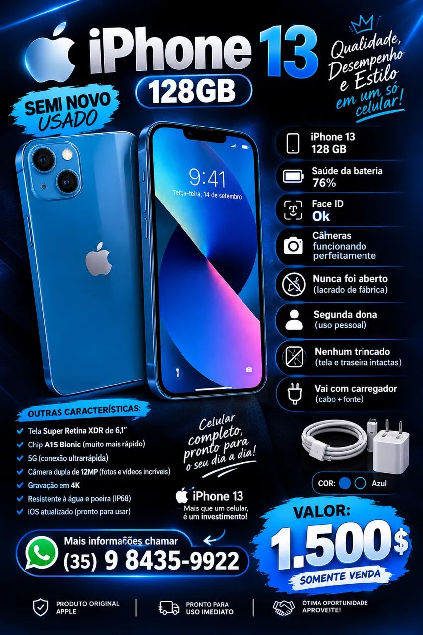 IPHONE 13 128GB 